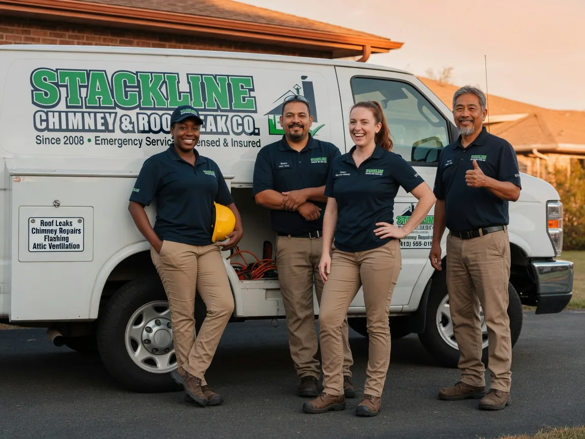 Chimney flashing repair company in Oglesby, IL